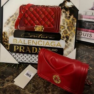 NWT Authentic Valentino Orlandi Mini Crossbody Purse